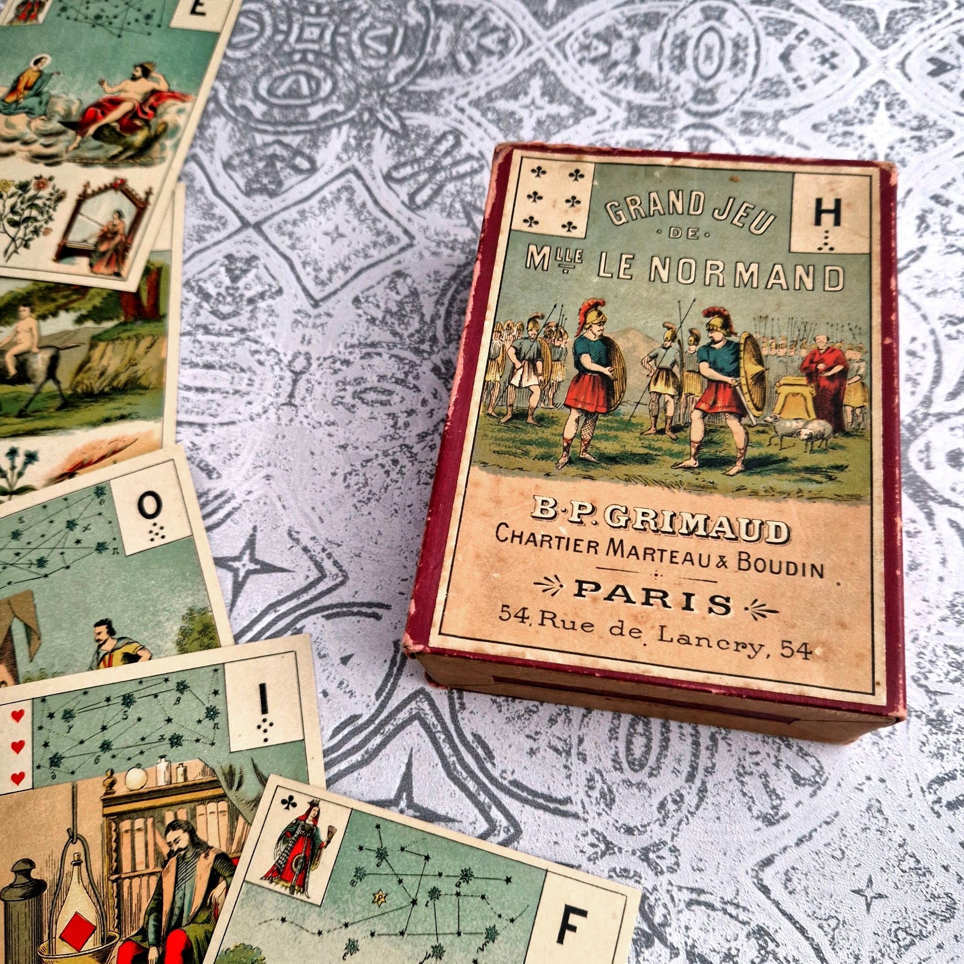 rare occult card set lenormand