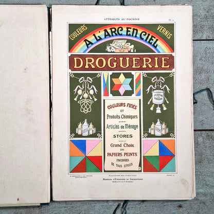 recueil enseignes belle epoque 1900