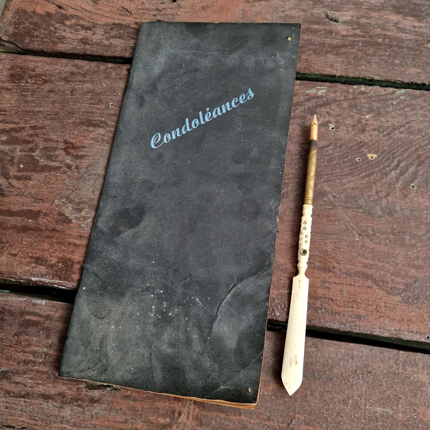 registre de condoléances maison vigne