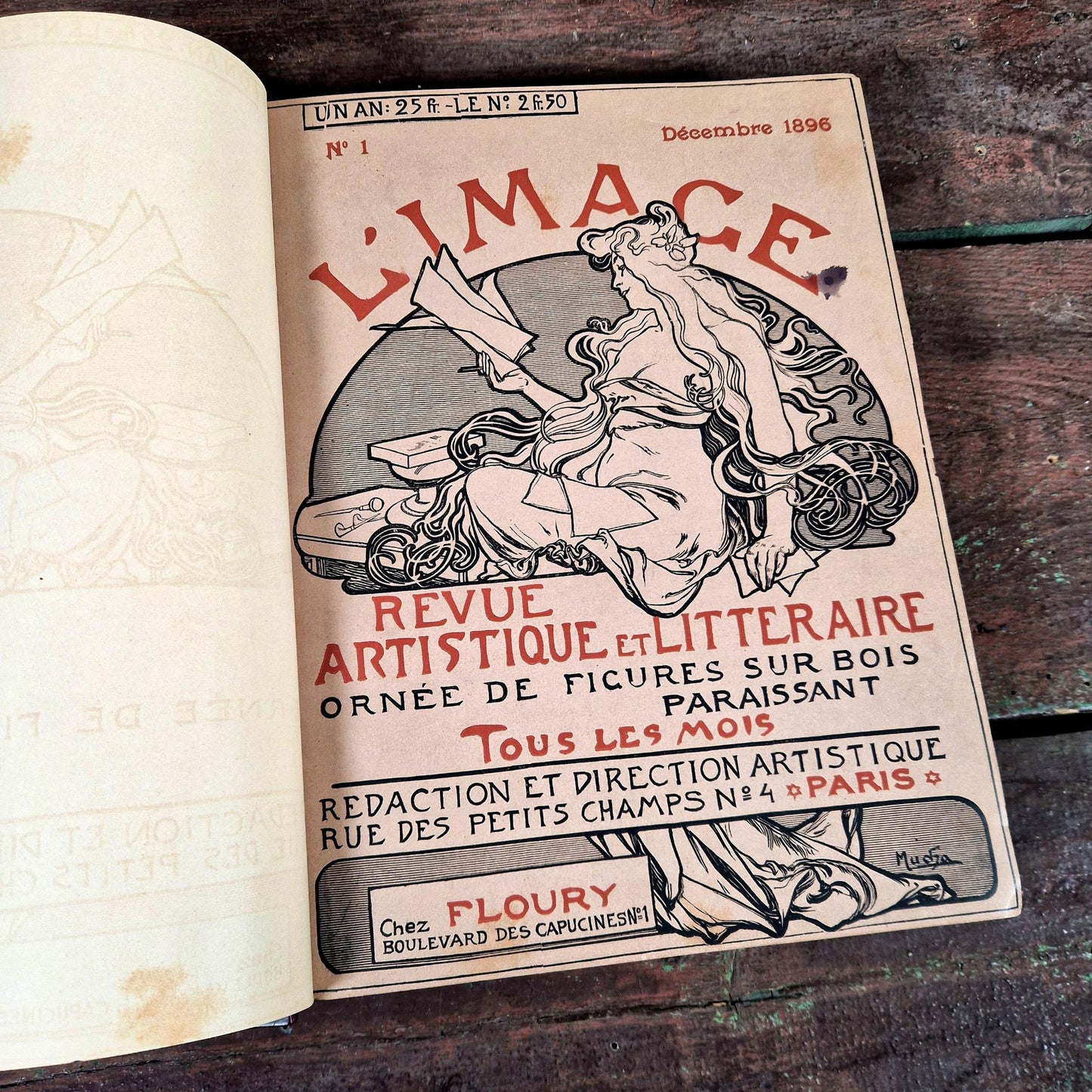 revue l'image édition de luxe papier velin