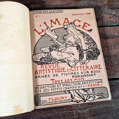 revue l'image édition de luxe papier velin