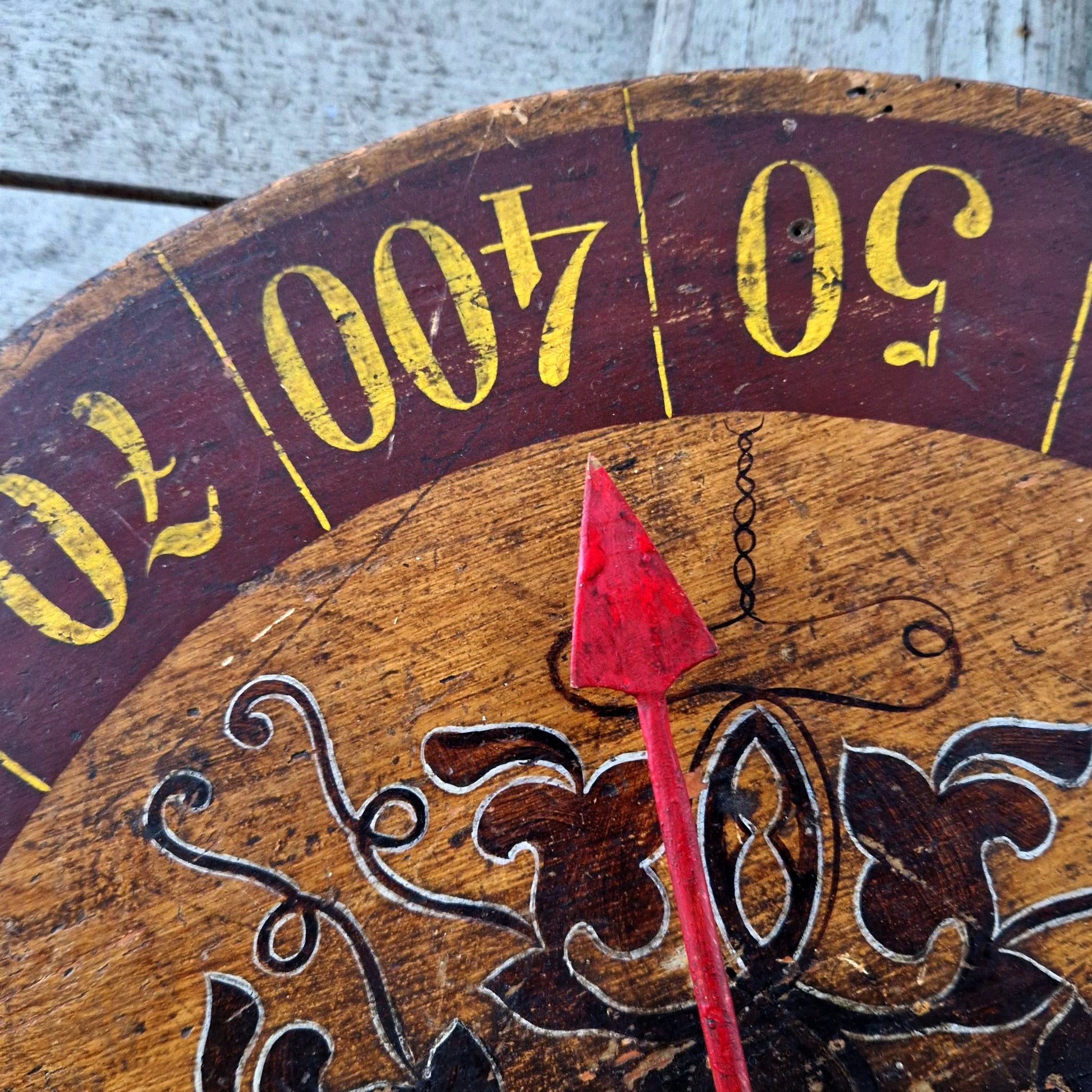 roue de foire ancienne