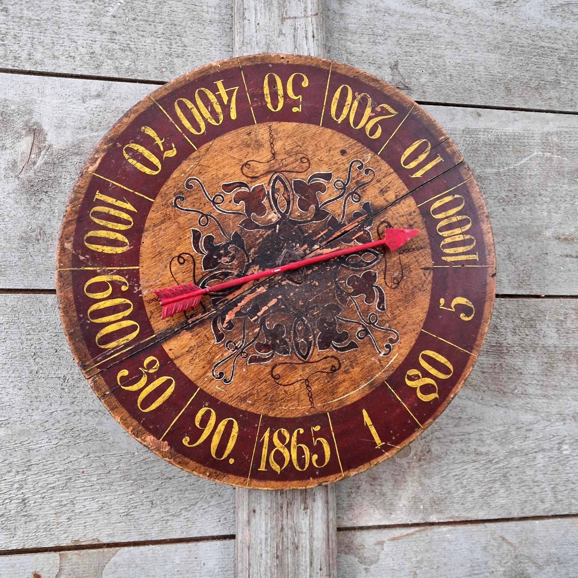 roue foraine jeu bois 1865