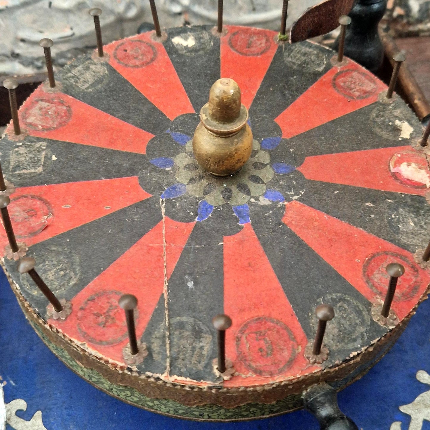 roulette de comptoir ancienne