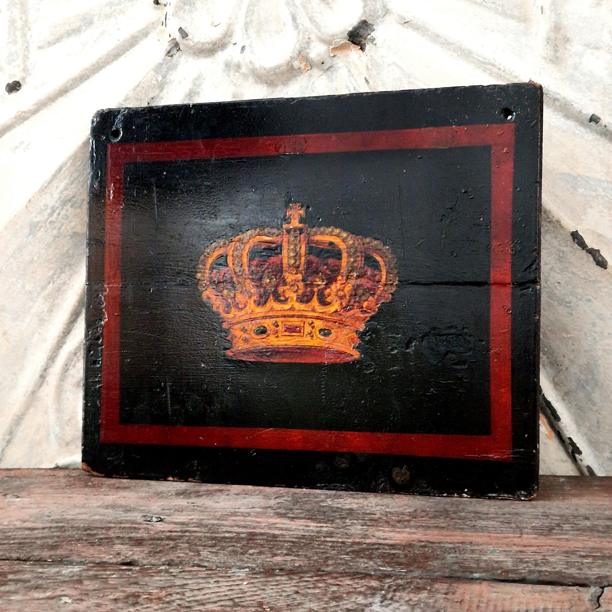 royal carriage painted panel