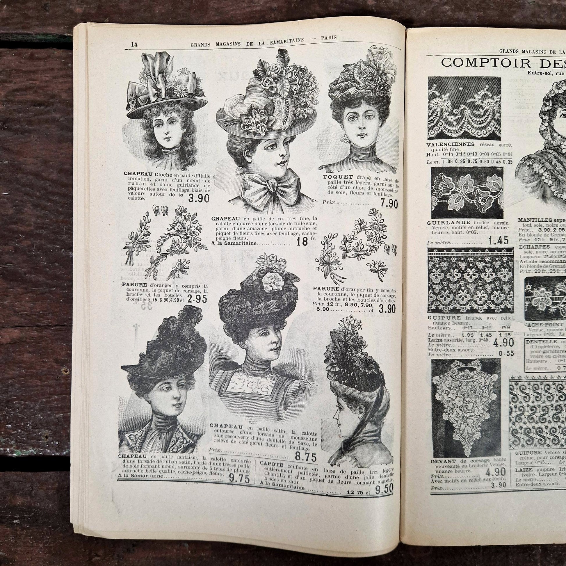 samaritaine paris summer 1900 catalog