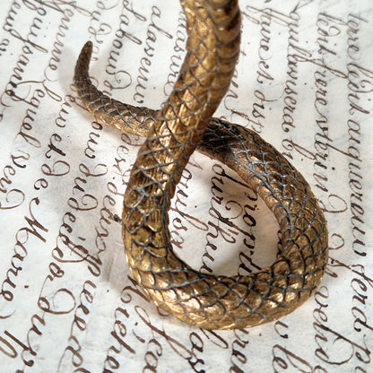 sculpture serpent art nouveau