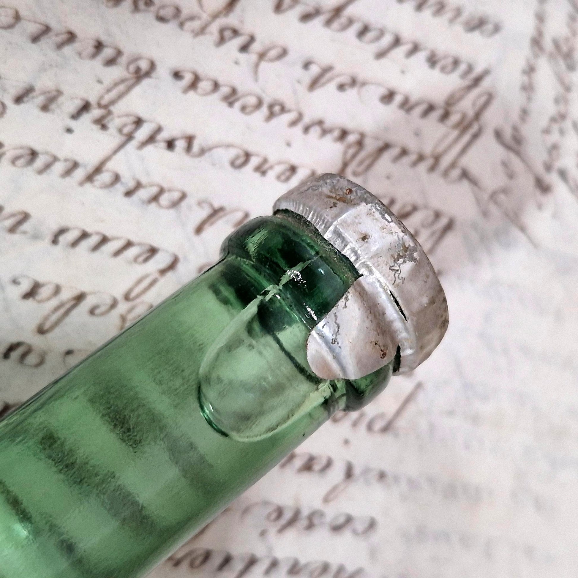 sealed apothecary bottle 19th century