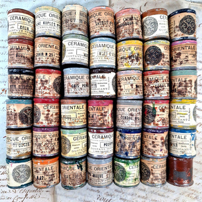 SENNELIER ceramique orientale art-nouveau
