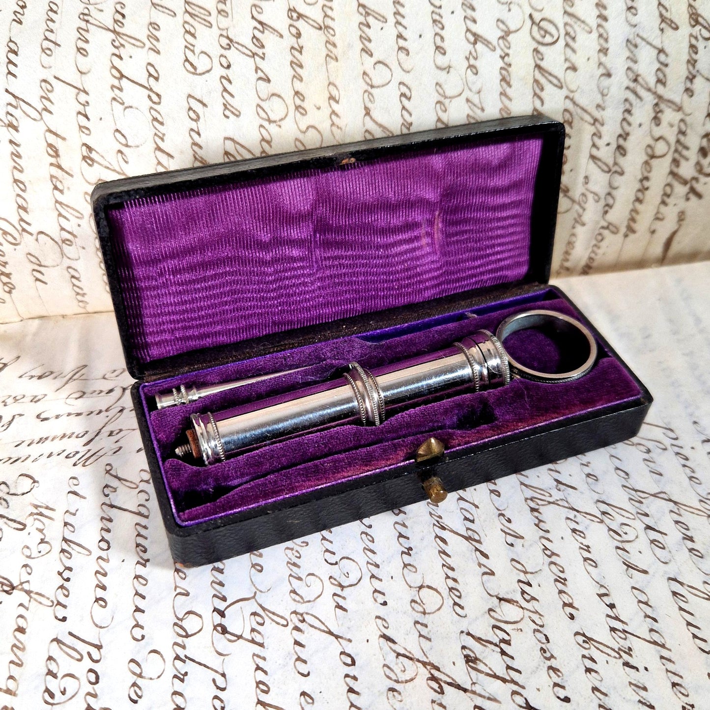 seringue irrigation dentaire ancienne