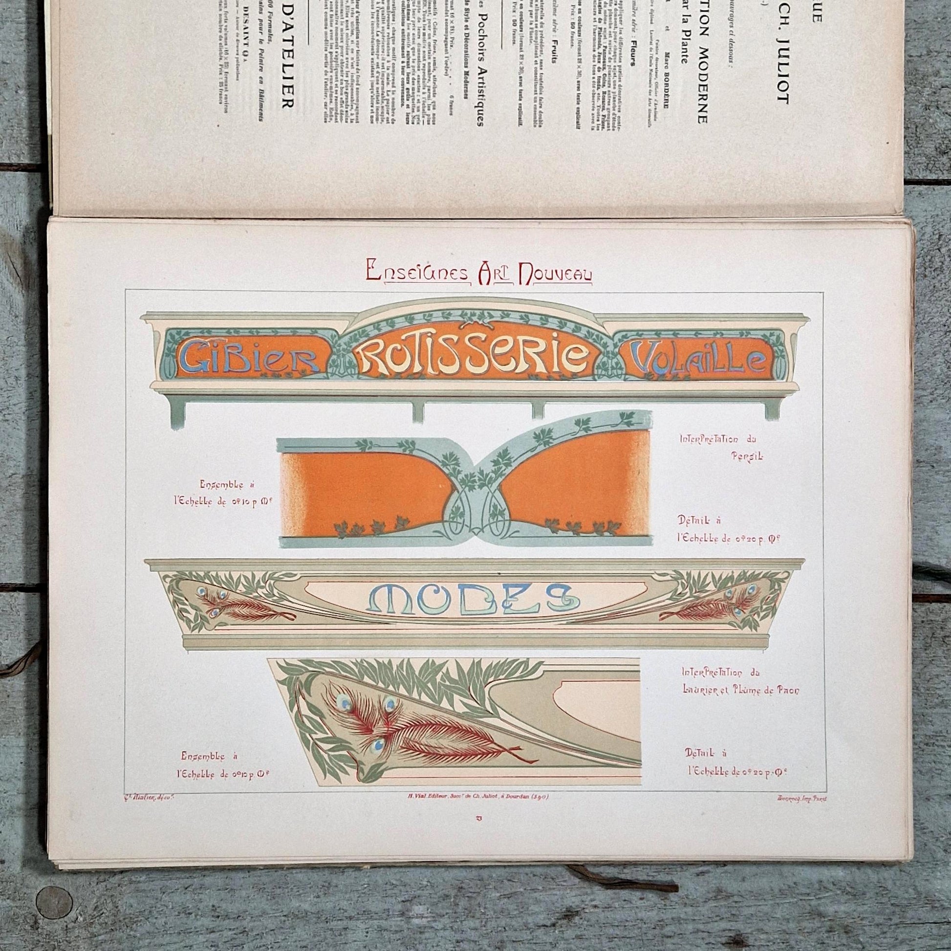 shop sign designs 1900 paris