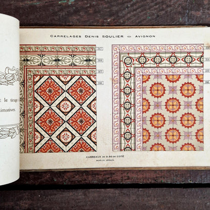 south france cement tiles 1925