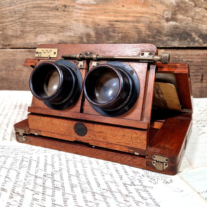 stereoscope pliant acajou ernemann dresden