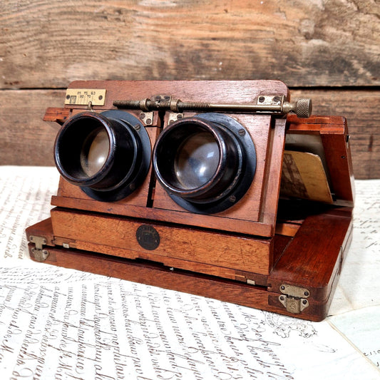 stereoscope pliant acajou ernemann dresden