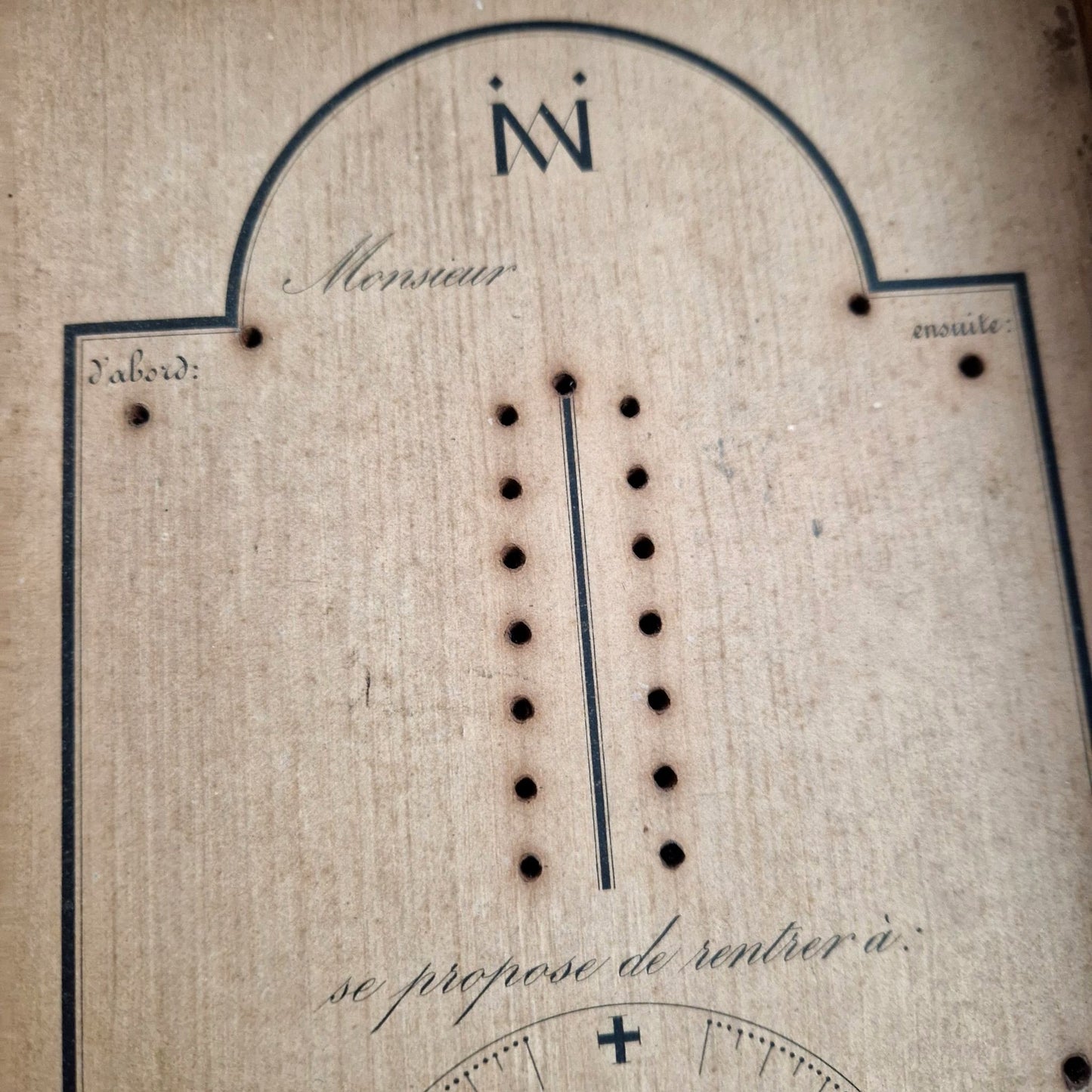 tableau de regulation sacré XIXe