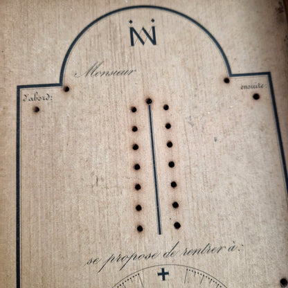 tableau de regulation sacré XIXe