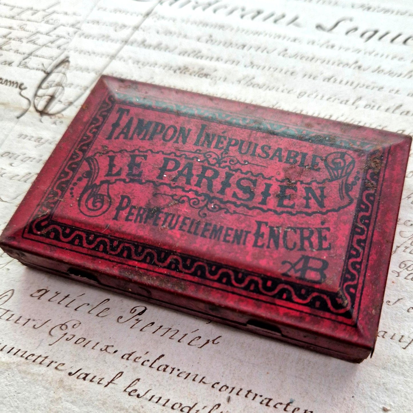 tampon ancien le parisien