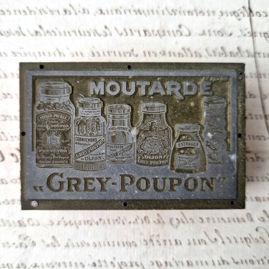 tampon publicitaire ancien dijon