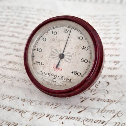 thermometre ancien bakelite ryga