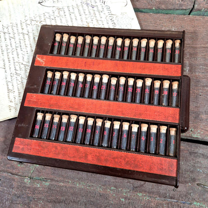 tiroir ancien rubis horlogerie