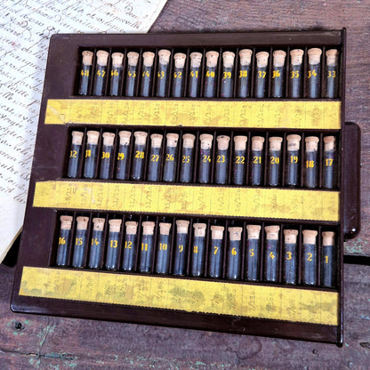 tiroir horloger rubis montre ancienne