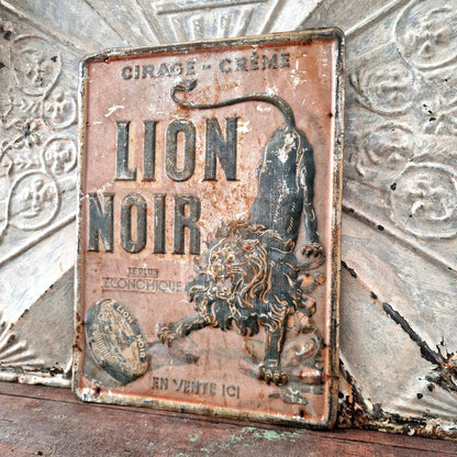 tole lithographie cirage