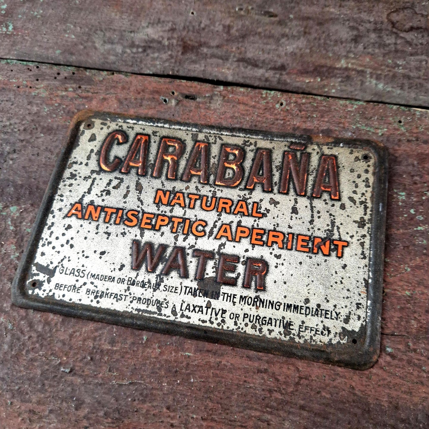 tole lithographie eau minerale