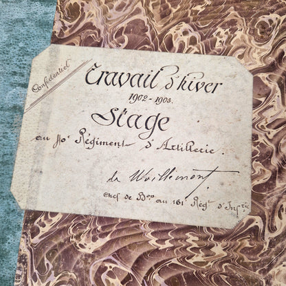 travail hiver 1902-1903 10e regiment