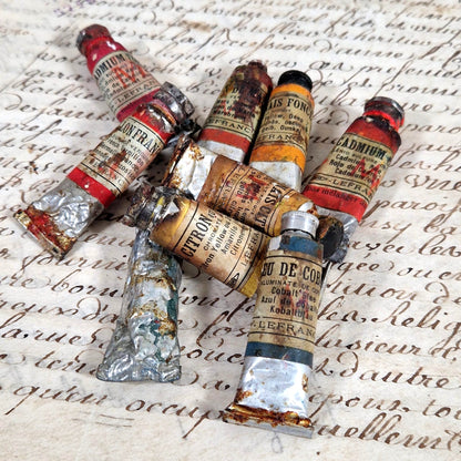 tubes peinture ancienne lefranc