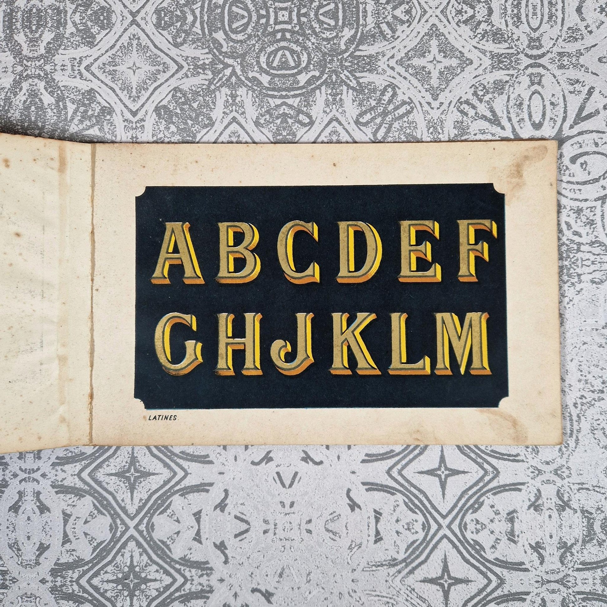 typographie 1900 catalogue