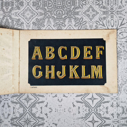 typographie 1900 catalogue