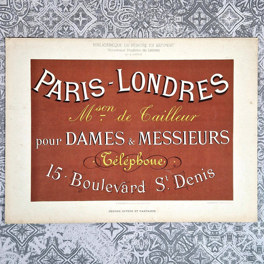 typographie ancienne dourdan thezard