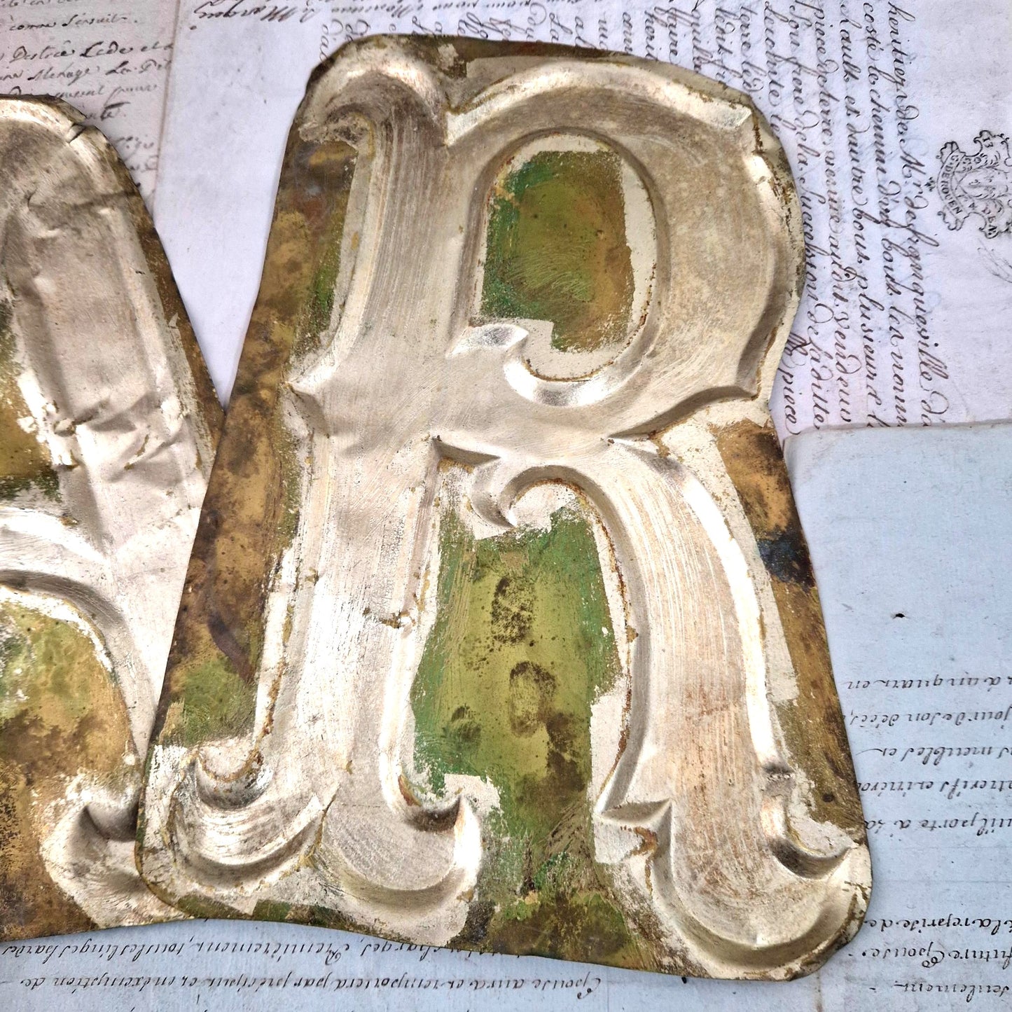 typographie doree xixe