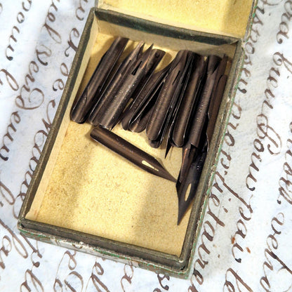 victorian writing tools jperry nibs