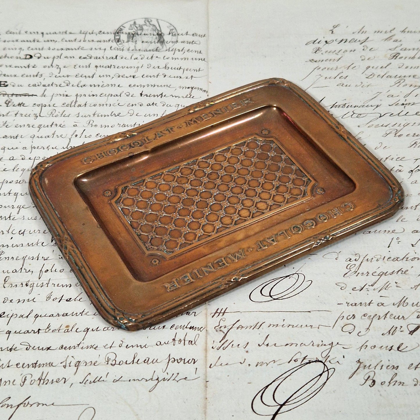 vide poche chocolat menier ancien