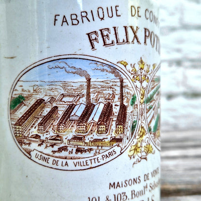 vieux pot à confitures parisien