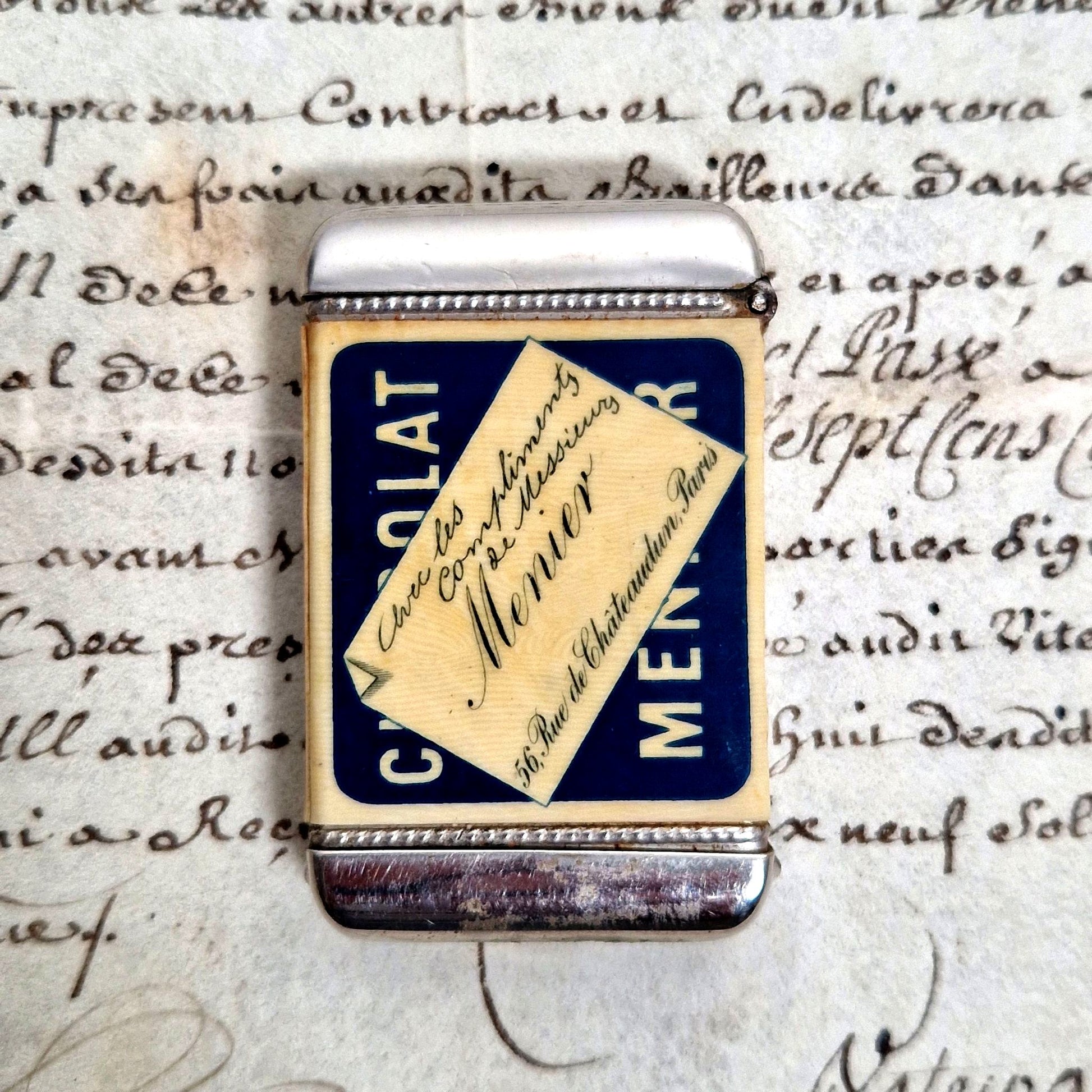 vintage Menier chocolate advertising item