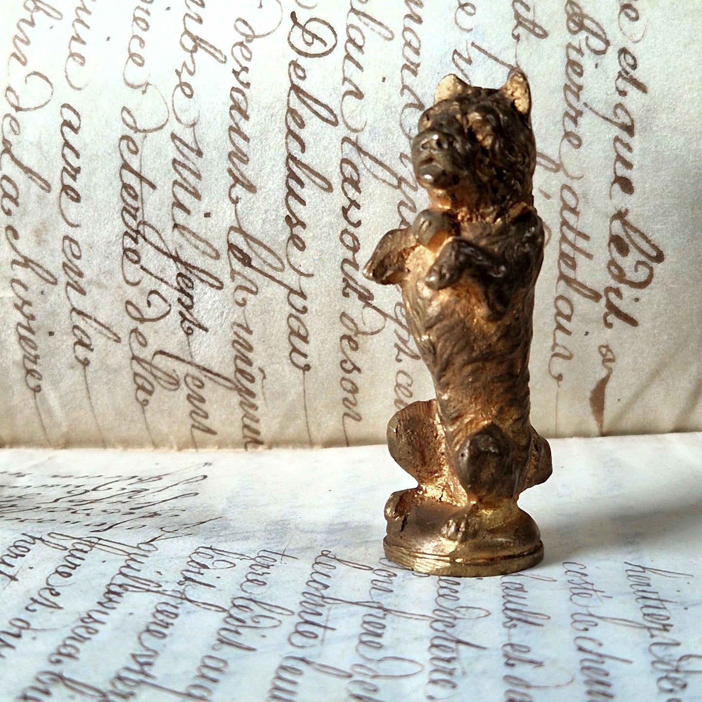 vintage animalier desk accessory