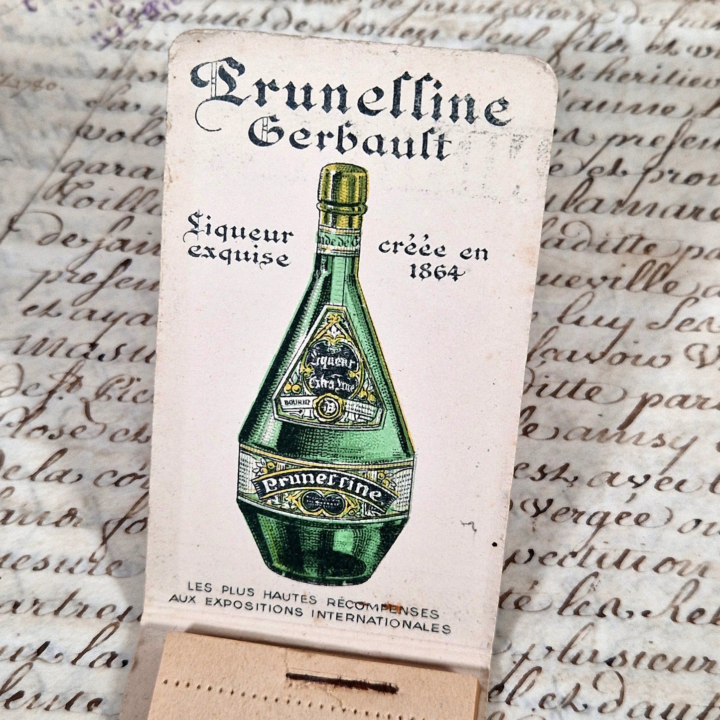 vintage bourin advertising booklet