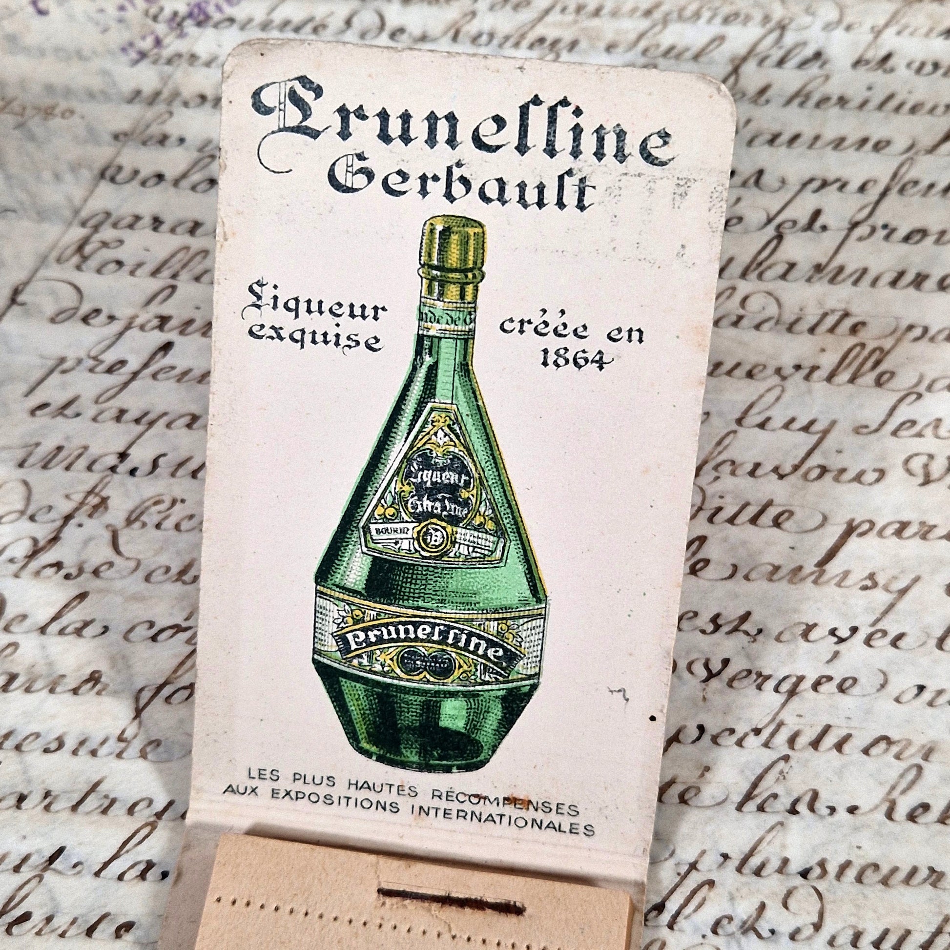 vintage bourin advertising booklet