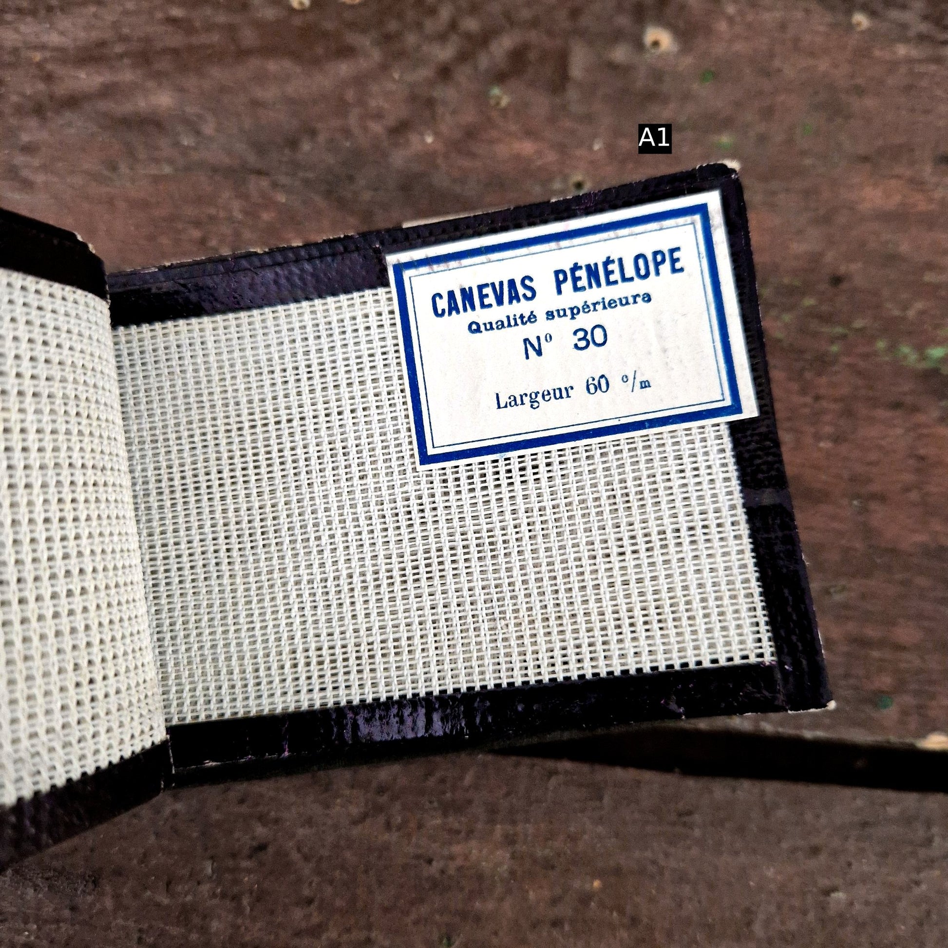 vintage canvas swatch books