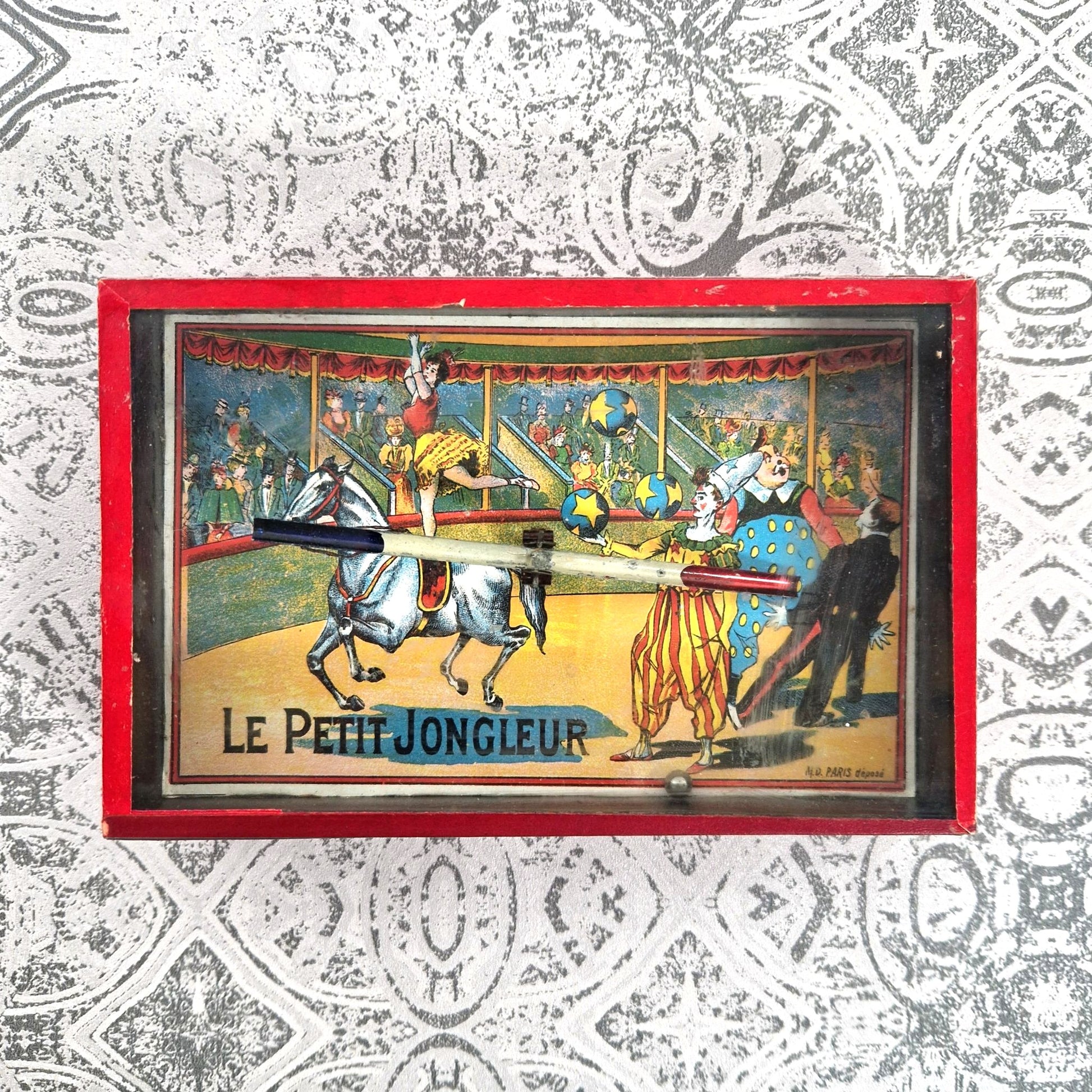 vintage circus toy france 1900