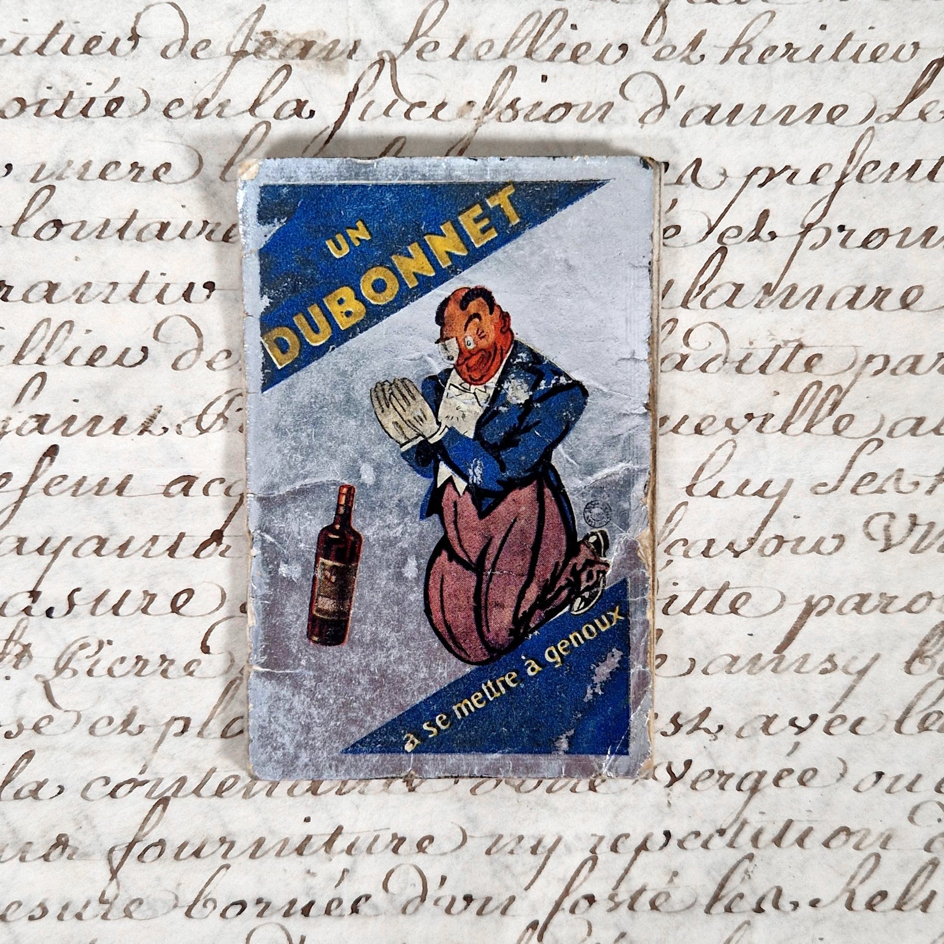 vintage dubonnet advertising booklet