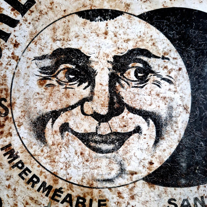 vintage eclipse polish tin sign