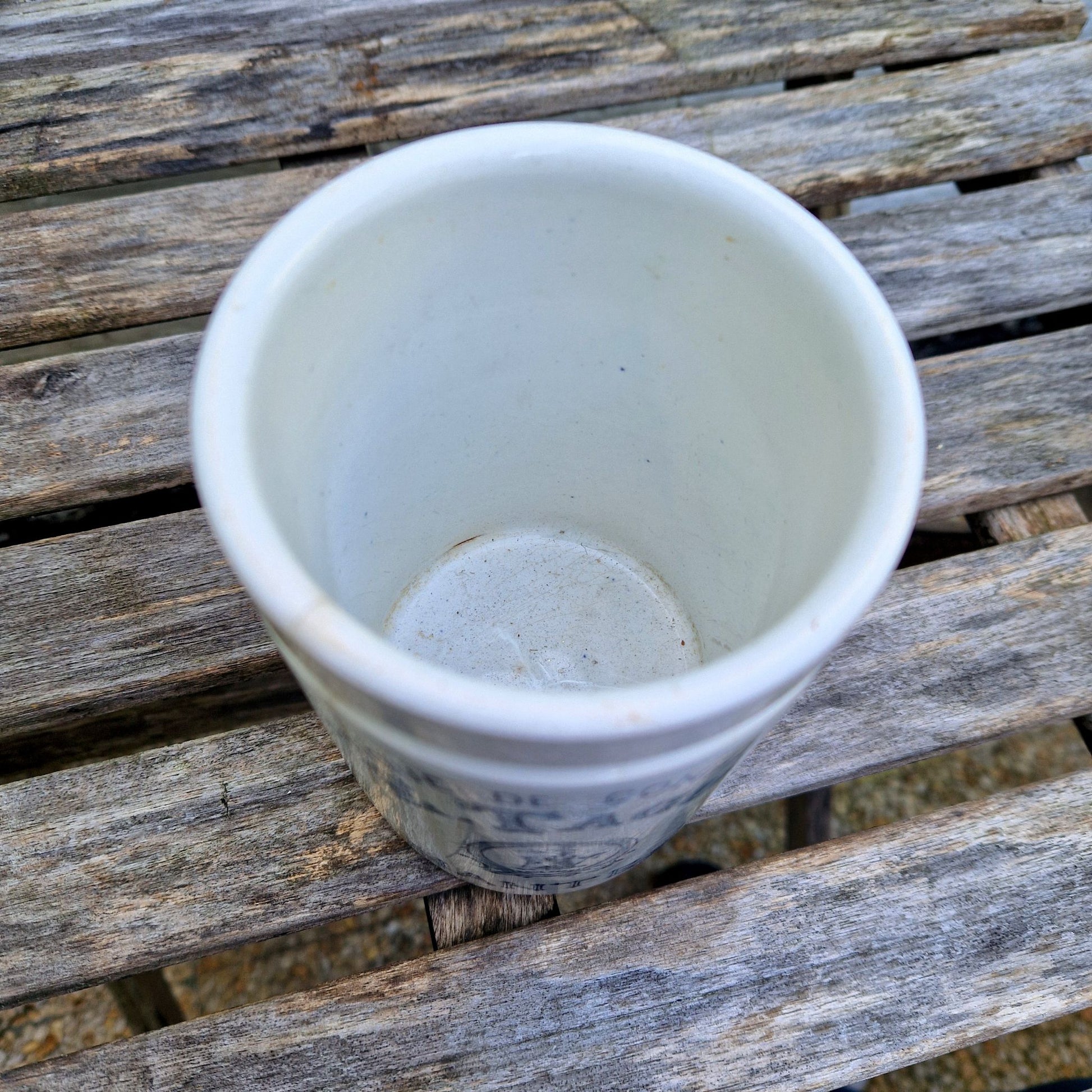 vintage french ceramic jar