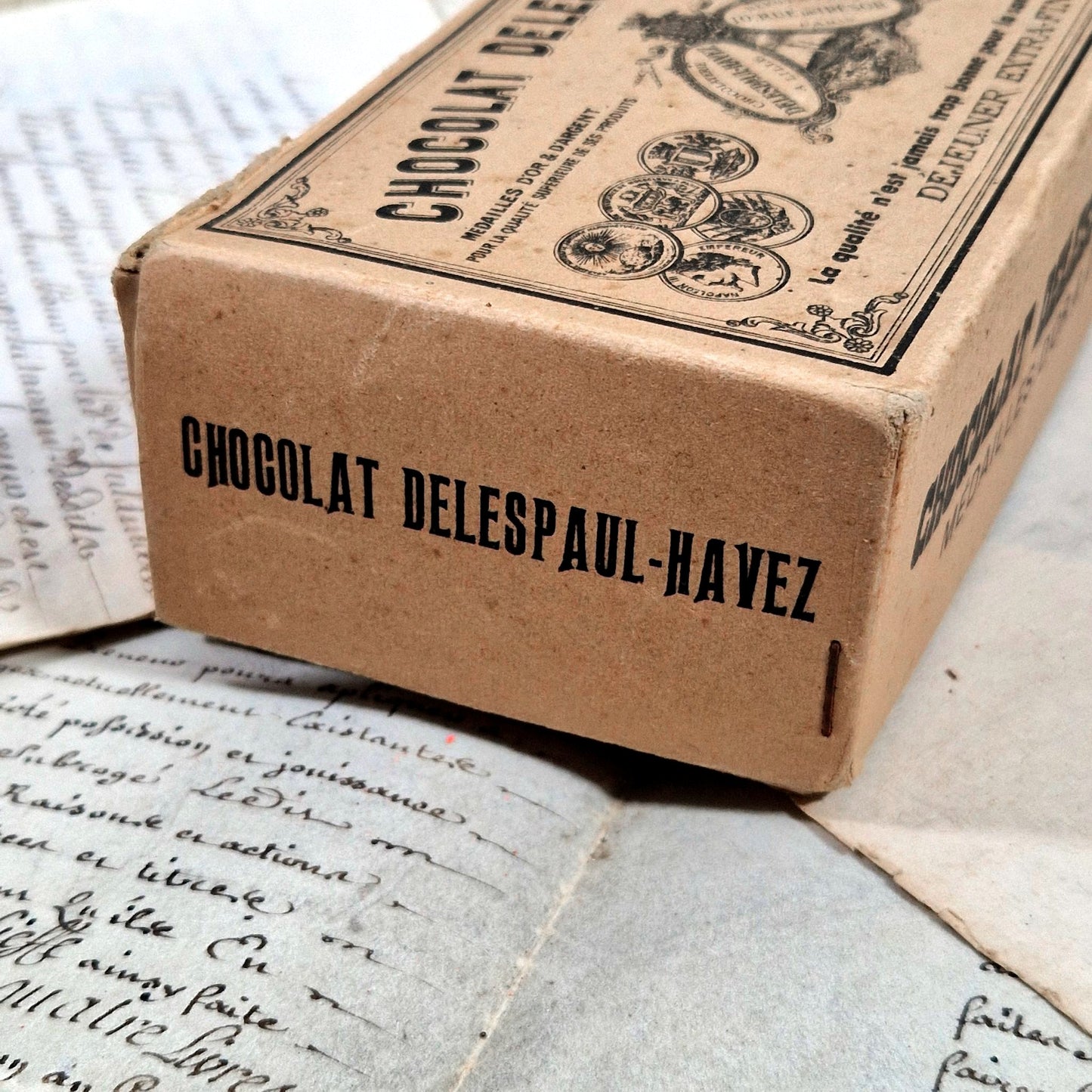 vintage french chocolate packaging lille