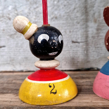 vintage french ring toss 1930s