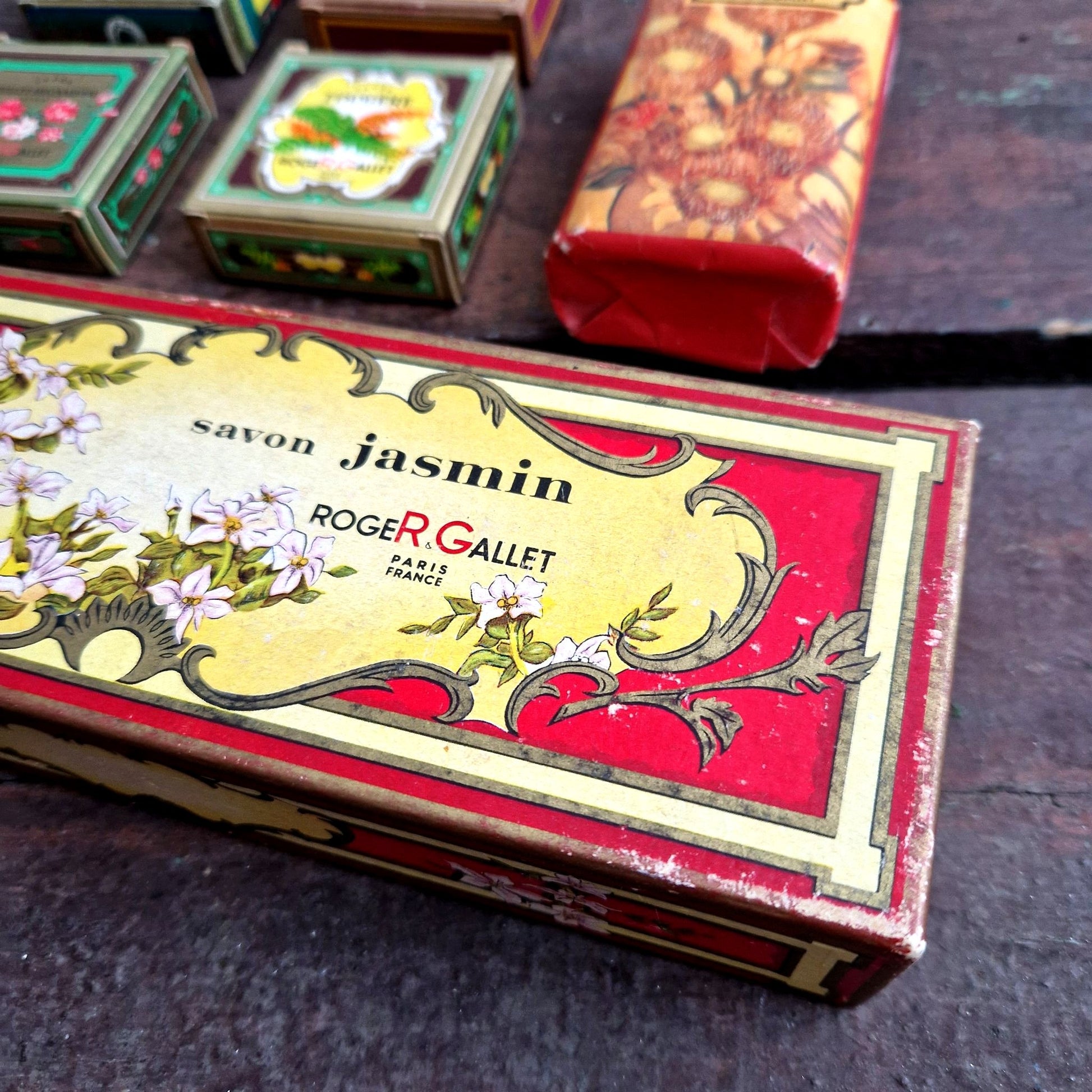 vintage french soap roger gallet box