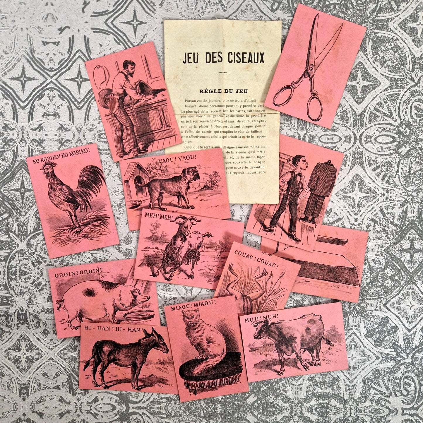 vintage game scissors md paris