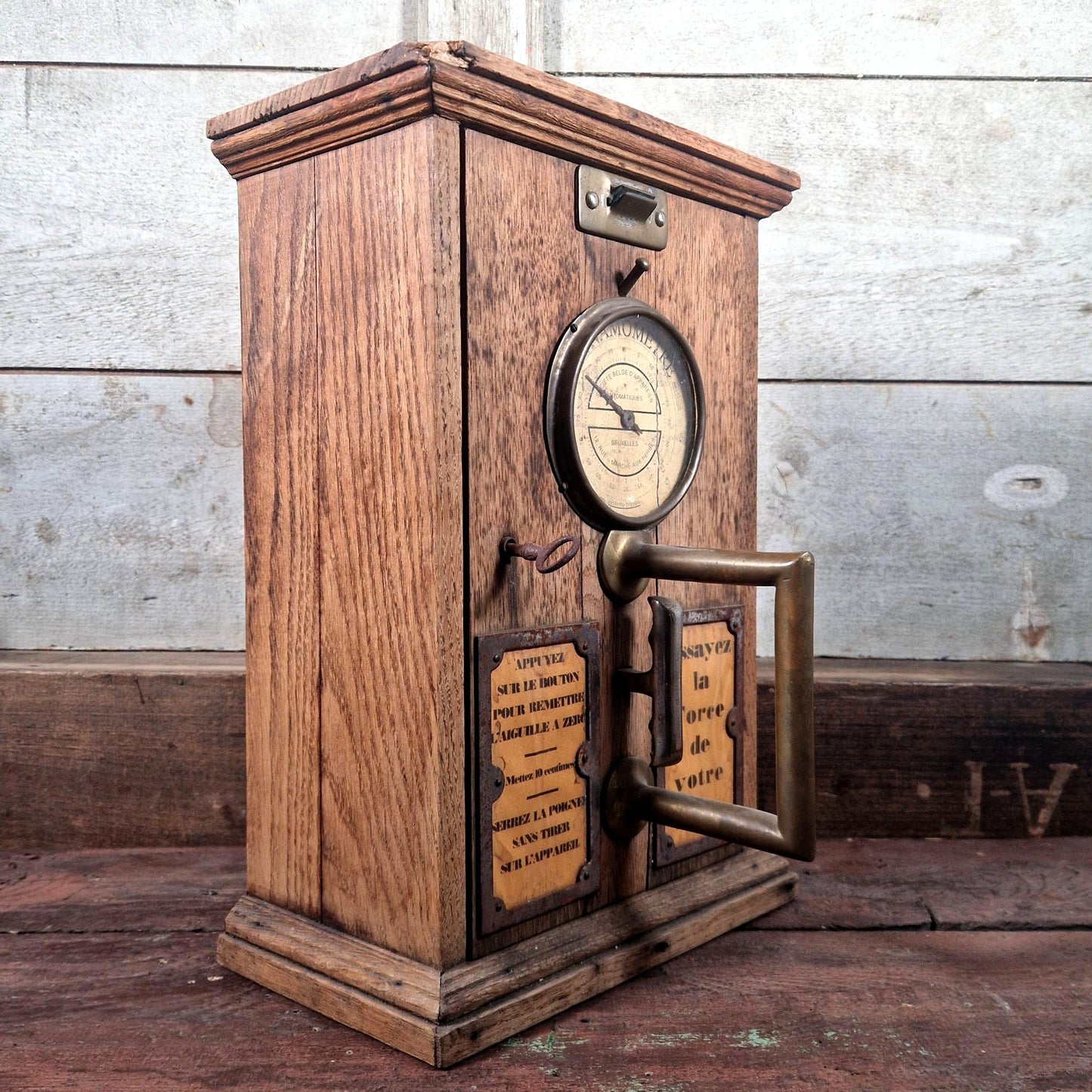 vintage hand strength tester 1930s